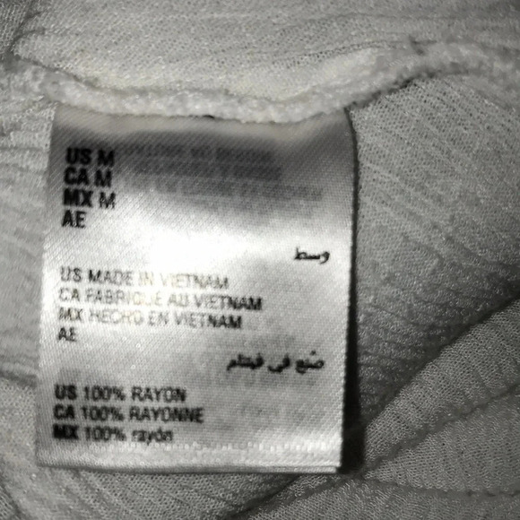 JM COLLECTION paisley print asymmetrical layered tank flowy dress NEW Size M - Picture 6 of 9